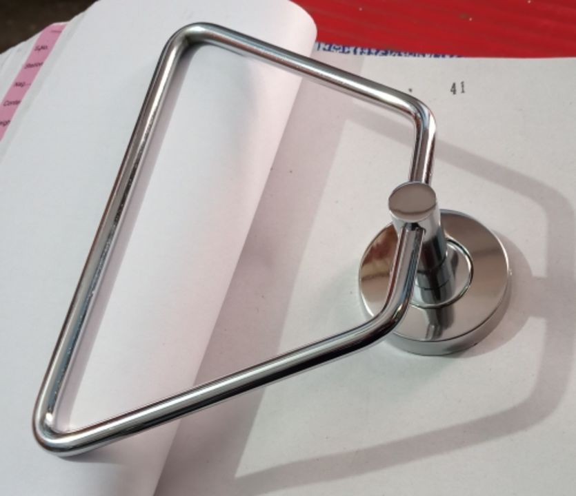 Solid steel Towel Ring  uploaded by Pooja Home Appliances on 12/5/2021