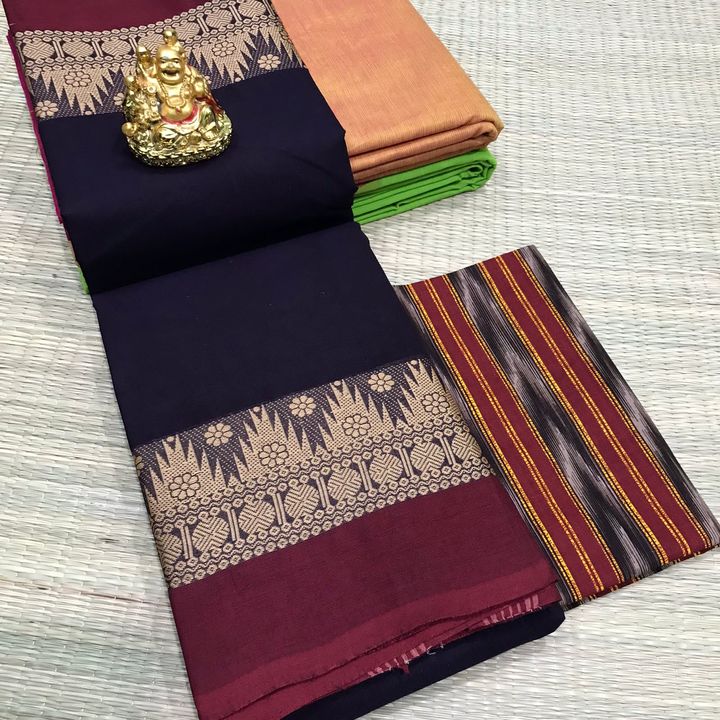 Cotton sarees  uploaded by business on 12/5/2021