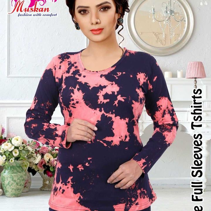 TieDie t shirts uploaded by Muskan textile on 12/5/2021