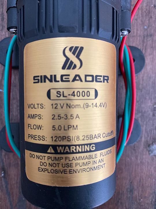 Sinleader battery pump motor 
5ltr /min uploaded by business on 9/24/2020