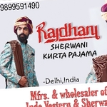 Business logo of Rajdhani Sherwani Indo