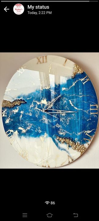 Wall clock uploaded by business on 12/5/2021