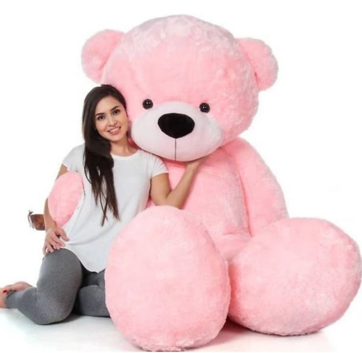 Premium Quality Cute 3feet stuffed teddy bear uploaded by Radhe KrishnaEnterprises on 12/6/2021
