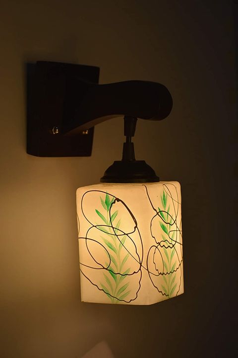 Mahganya wooden wall lamp uploaded by business on 12/6/2021