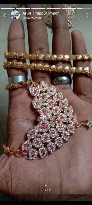 Find Five metal dollar chain by SRK gold covering near me