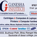 Business logo of Ganesha Infotech