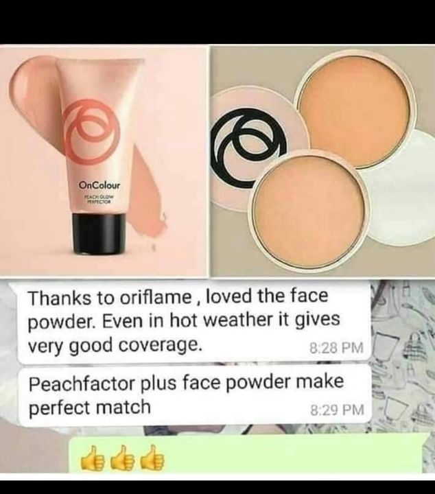 Post image Oriflame products  available
