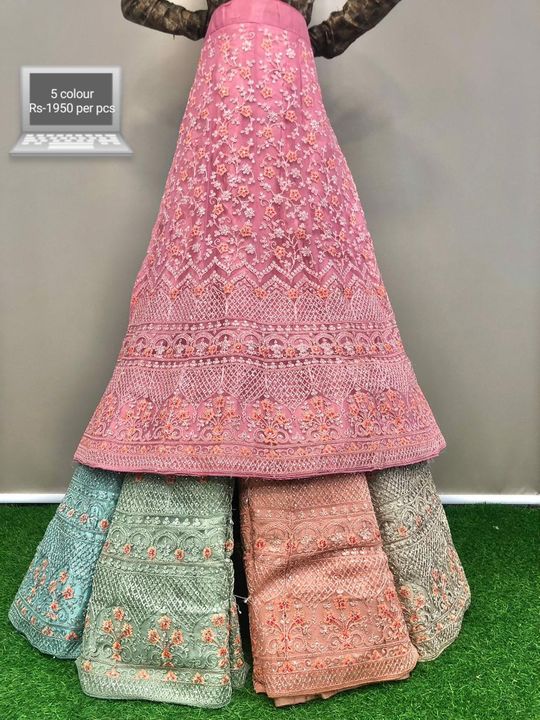 Sweet girl lehnga uploaded by Khwahish fabrics on 12/6/2021
