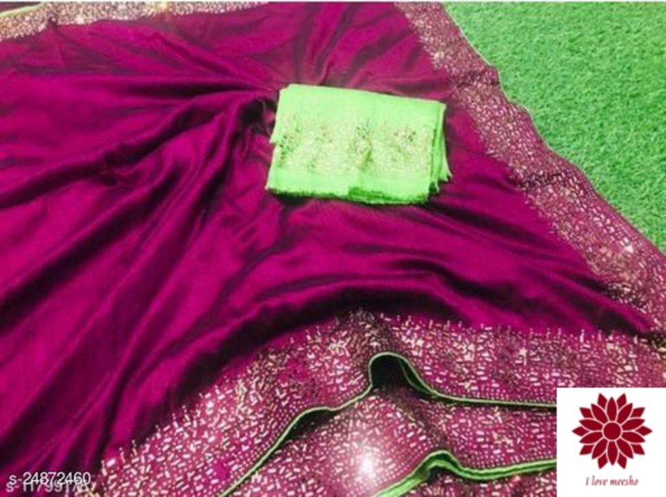 Post image Vichitra silk saree's