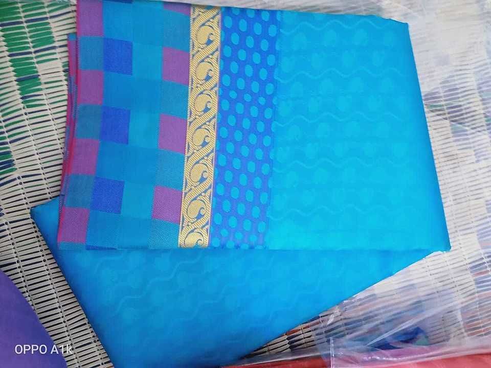 Post image Material :       Silk sarees
Blouse. :    With blouse
Saree lengh : 6.30:mtr
Price :  850 /+