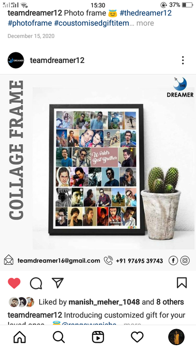 Collage frame  uploaded by business on 12/6/2021