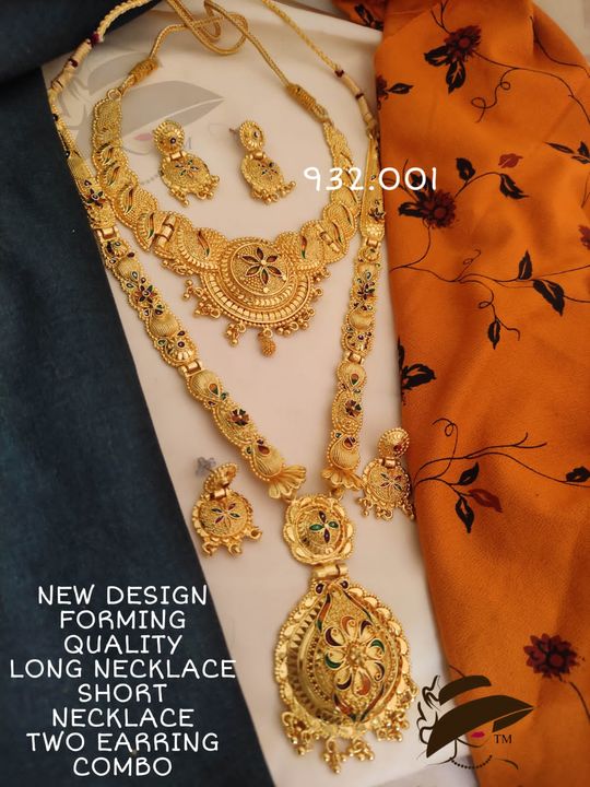 Post image *Only Rs 630 freeshipping*
*Forming quality**Long necklace**Short necklace**Combo*