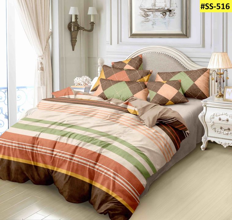 Bed sheet uploaded by Arun furnishing on 12/6/2021