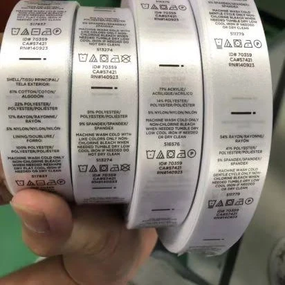 Wash care label printing  uploaded by Usha trending co  on 12/6/2021
