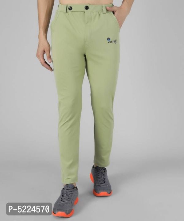 Men's Lycra Light Green Track Pant*

 uploaded by Shop Online Buy now Low prices🛍️💸 on 12/6/2021