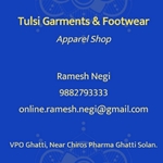 Business logo of Tulsi Garments & Footwear