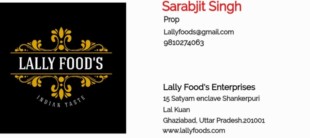 Lally Food's Enterprises