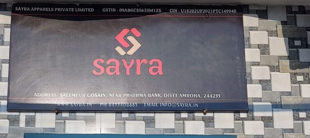 Sayra Apparels Pvt Ltd