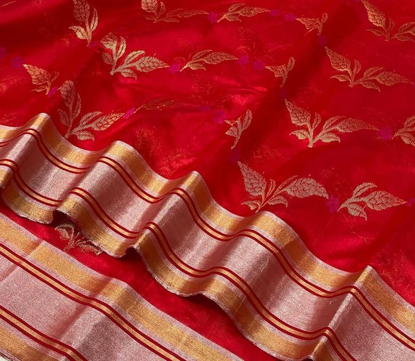 Pattu soft silk full jangla saree uploaded by Afreen handloom sarees on 12/7/2021