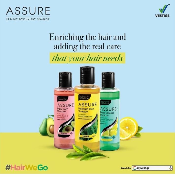 Assure shampoo  uploaded by Vestige on 12/7/2021