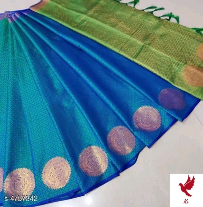 Silk saree uploaded by business on 12/7/2021