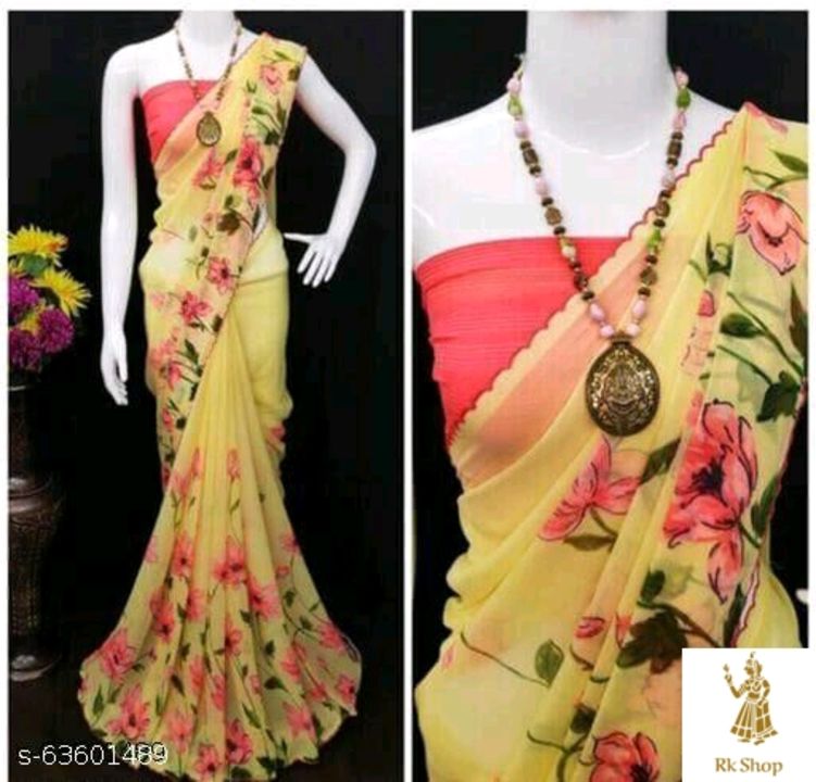 Post image Catalog Name:*Kashvi Superior Sarees*Saree Fabric: AcrylicBlouse: Running BlouseBlouse Fabric: AcrylicMultipack: SingleSizes: Free Size (Saree Length Size: 5.4 m, Blouse Length Size: 0.8 m) 
Dispatch: 2-3 DaysEasy Returns Available In Case Of Any Issue*Proof of Safe Delivery! Click to know on Safety Standards of Delivery Partners- https://ltl.sh/y_nZrAV3 pPrice 380