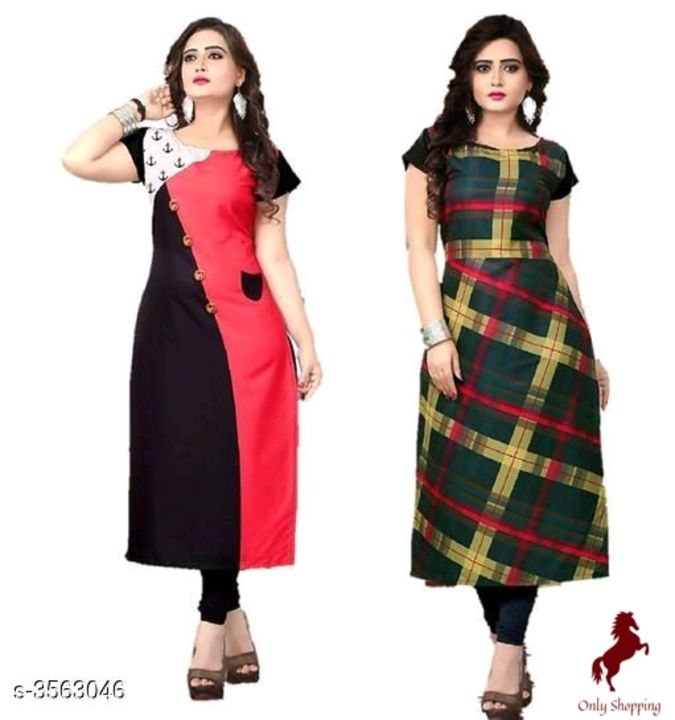 Post image Whatsapp -&gt; https://ltl.sh/zDYCNZ_i (+917018206020) Rs 399Catalog Name:*Women Printed Crepe Kurtis*Fabric: CrepeSleeve Length: Short SleevesPattern: Printed,ColorblockedCombo of: Combo of 2Sizes:S, M, L, XL, XXLEasy Returns Available In Case Of Any Issue*Proof of Safe Delivery! Click to know on Safety Standards of Delivery Partners- https://ltl.sh/y_nZrAV3 #viral #product #womenkurti