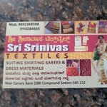 Business logo of Sri srinivas textiles