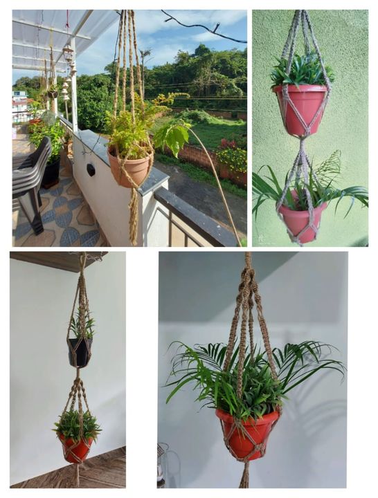 Jute plant hangers. uploaded by business on 12/8/2021