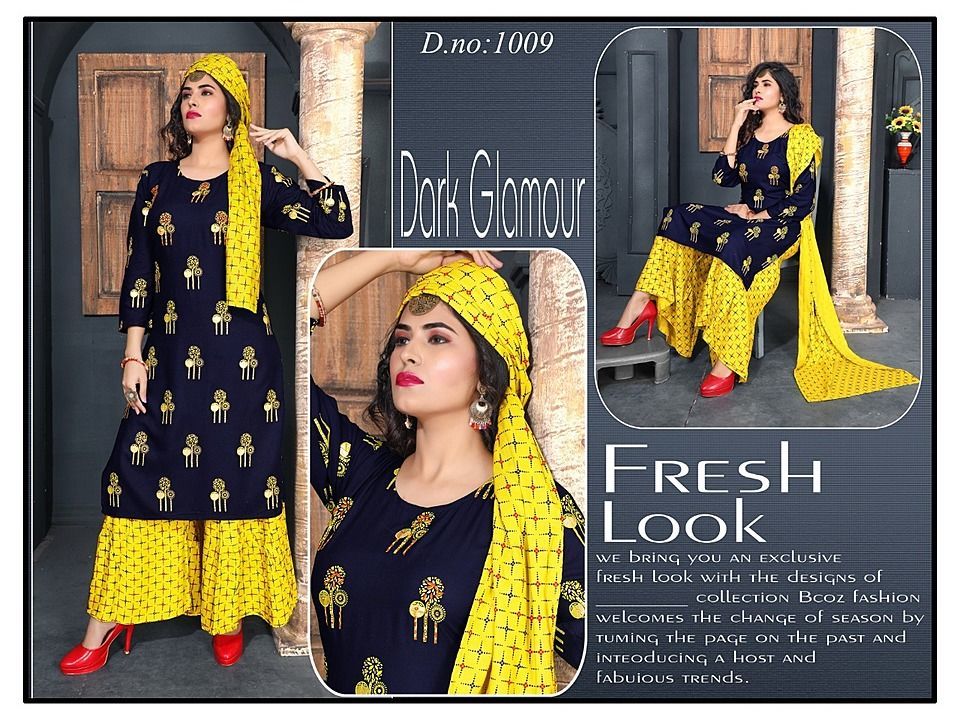 Dress with dupatta uploaded by business on 9/24/2020