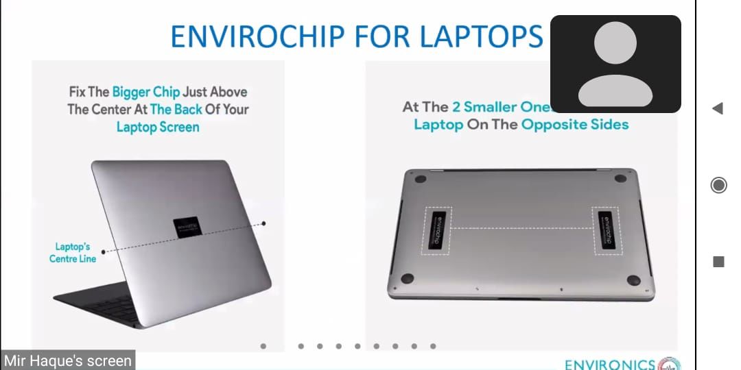 Laptop envirochip uploaded by business on 12/8/2021