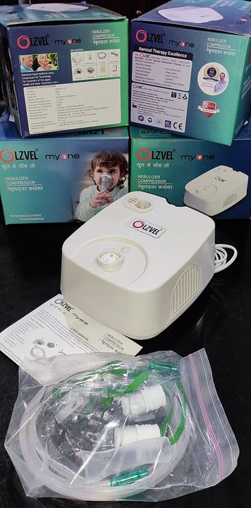 Post image OLZVEL respiratory care division from the Manufacturing House of LABOVISION
India's first 100% Made in India Compressor based Nebulizer with 2 years warranty. 
ISO 13485:2016, ISO 9001:2015, CEIndia's only Nebulizer tested and certified by U. K. Lab for actual micron level particle size treatment for human airways. 
India's only Nebulizer to be tested on Standard Electrical Derivatives IEC 60601:1:2005 
Suitable for all, easy maintenance, low noise less than 55db, all life 5 air filters, Nebulizer (Medicine) cup, Adult Mask, Pediatric Mask, Mouth Piece, 2mtrs Air Tube, User Manual, Thick Box packing. 
Master Carton Pack 12 units.