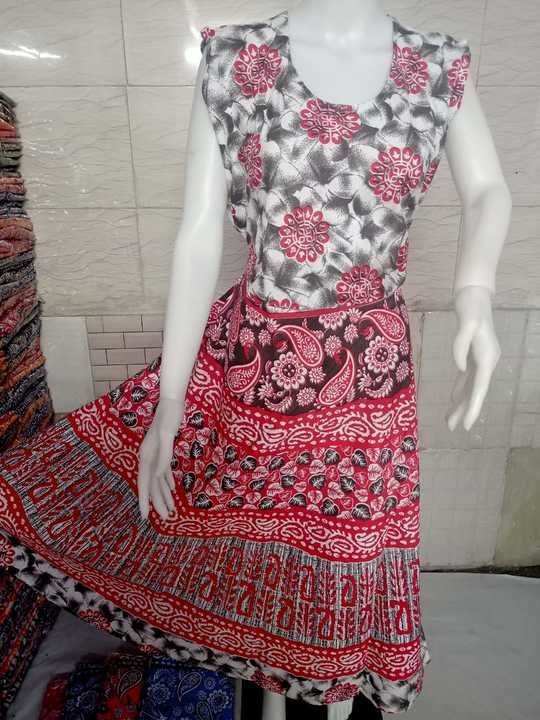 Midi  jaipur kurti uploaded by Jay shankar textile on 12/8/2021
