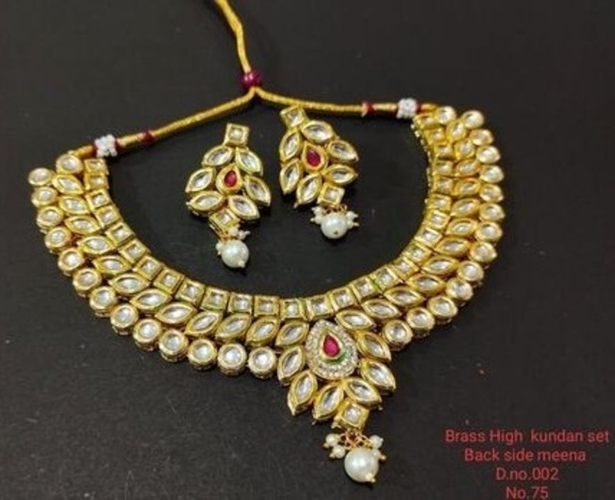 
Base Metal: Alloy
Plating
 uploaded by Anvika vivan collection on 12/8/2021
