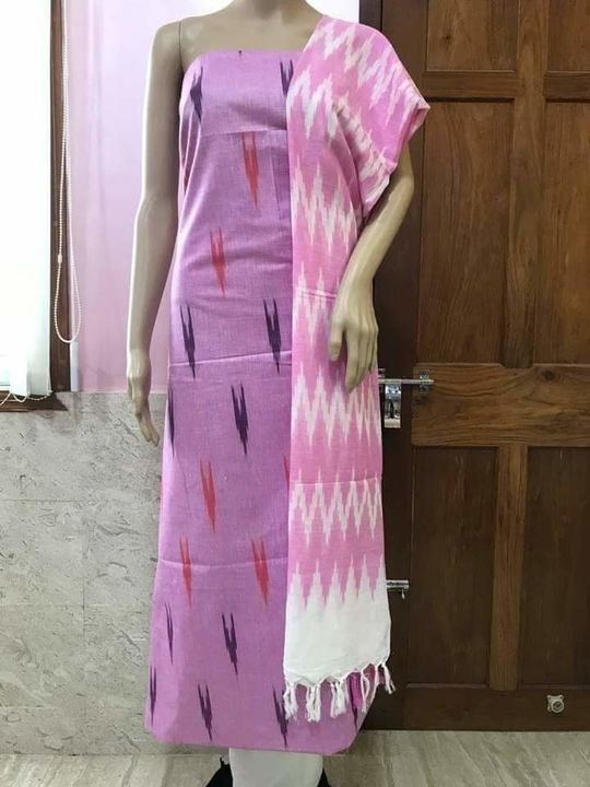 Post image Cotton ikkat suit dress material with top botton and dupatta
Top:2.5Mtr
Bottom:2.5Mtr
Bottom:2.5.  
Contact no 7294863953
