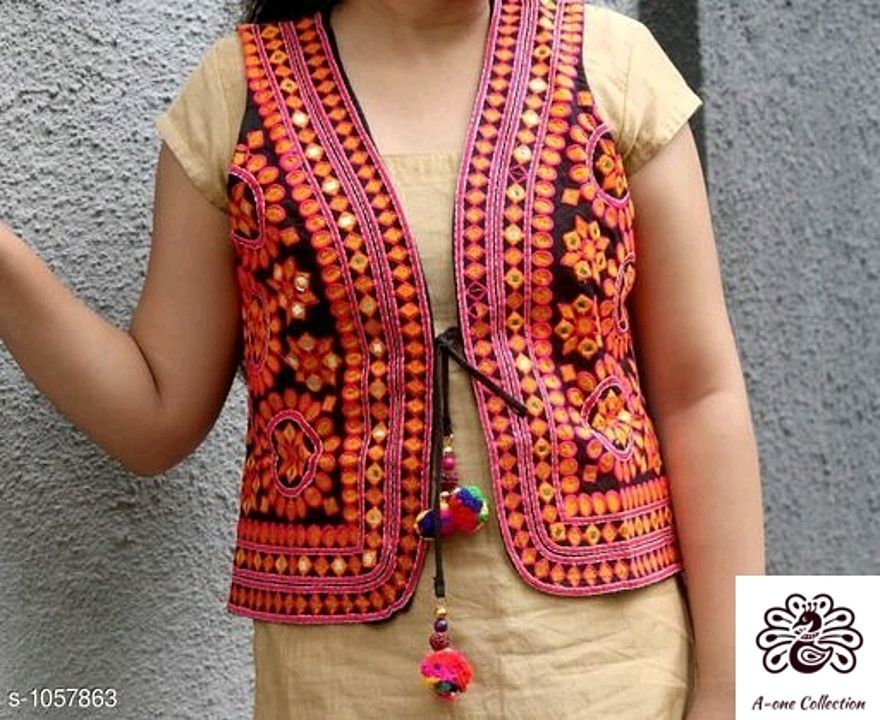 Kuchi work Ethnic Jackets uploaded by A-One Collection on 9/24/2020