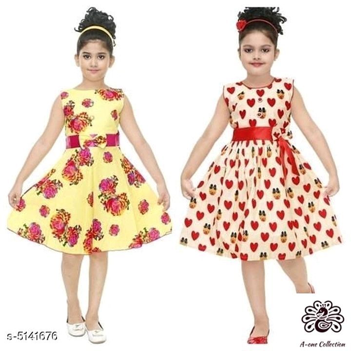 Girls Frock & Dresses buy one get one free uploaded by business on 9/24/2020