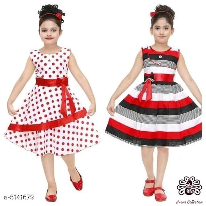 Girls Frock & Dresses buy one get one free uploaded by A-One Collection on 9/24/2020