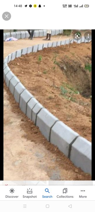 Curb stone divider uploaded by business on 12/8/2021