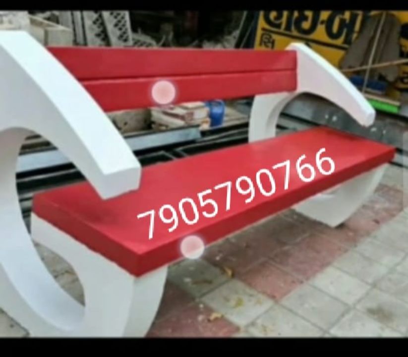 Cement bench uploaded by Shine cement articles on 12/8/2021