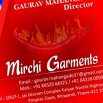 Business logo of Mirchi Garments