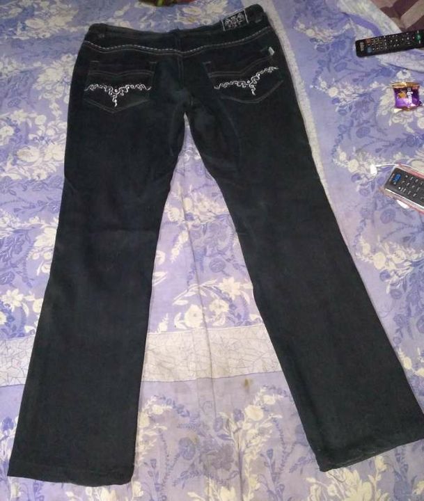 Black jeans  uploaded by Ruhi Garments on 12/8/2021