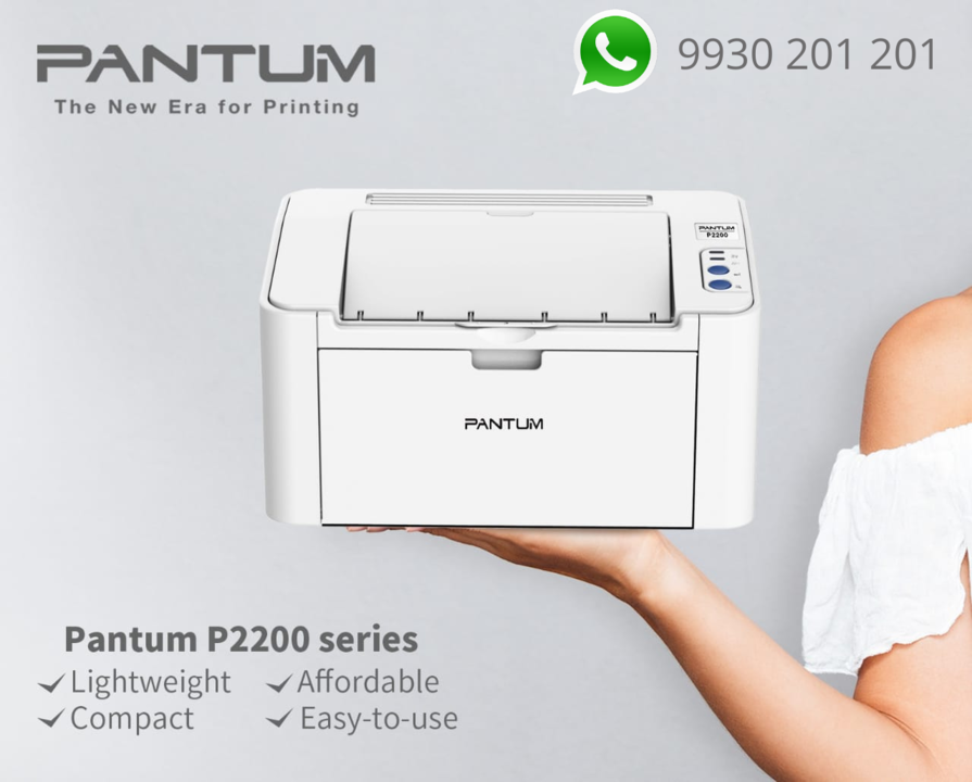 Post image Pantum Printers @Rs 8499 All inclusive of Tax with 1year warranty. Buy Now