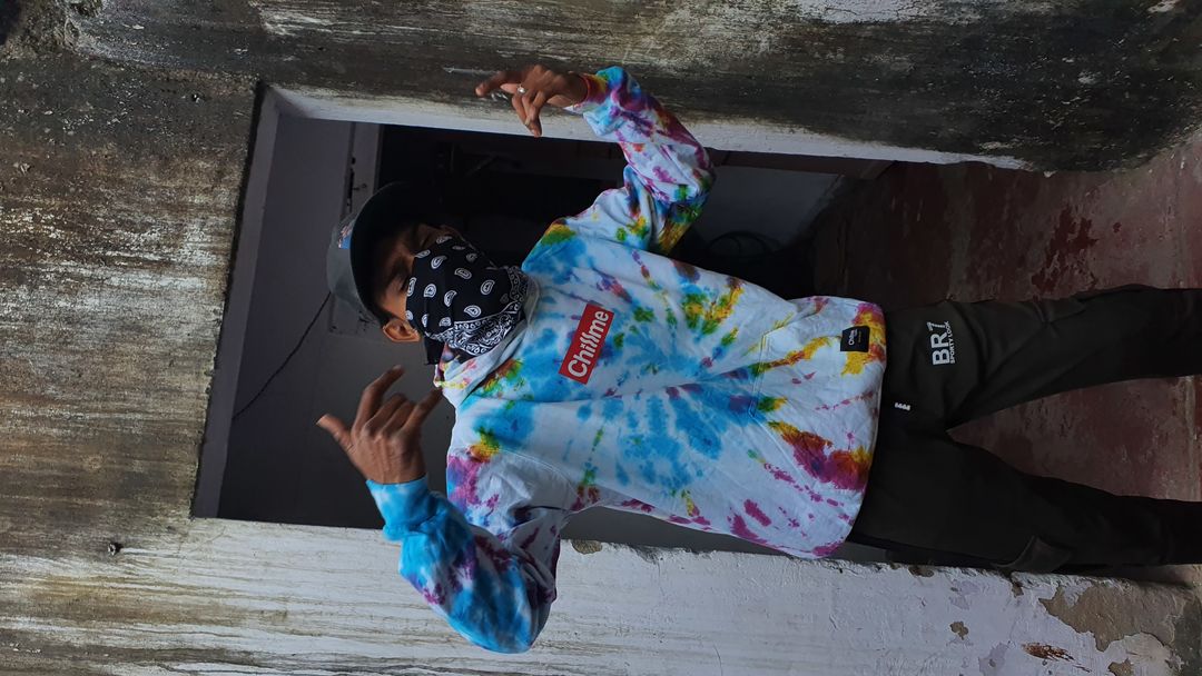 Post image Tie Dye fabric is trending in Hip Hop fashion