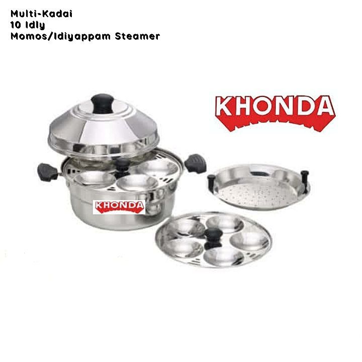Multi-Kadai 10idly & Momos Steamer uploaded by business on 9/24/2020