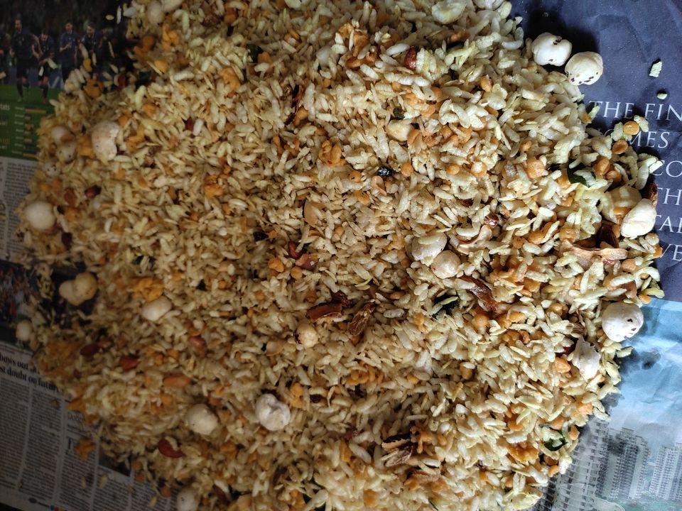 Poha dryfruit mixture uploaded by Sapna's kitchen on 12/8/2021