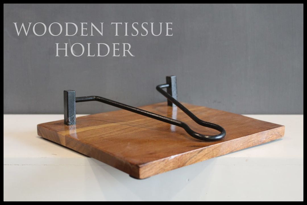 Wooden tissue holder uploaded by Woodenibis on 12/8/2021