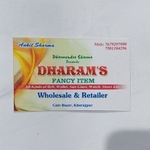 Business logo of Dharam's Fancy Item