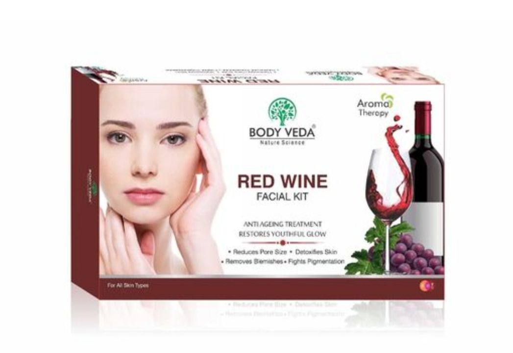 BODY VEDA RED WINE Facial Kit uploaded by business on 12/8/2021