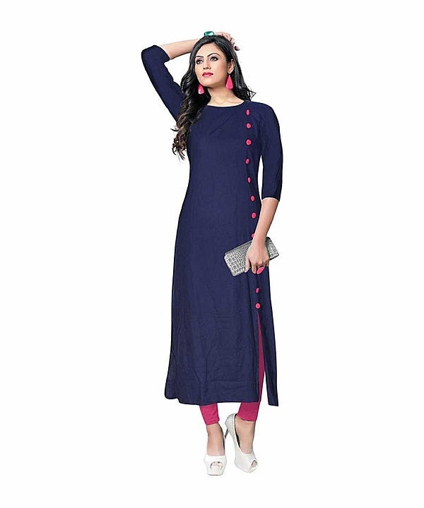 Heena rayon new designer kurti uploaded by Ravechi enterprise on 9/24/2020